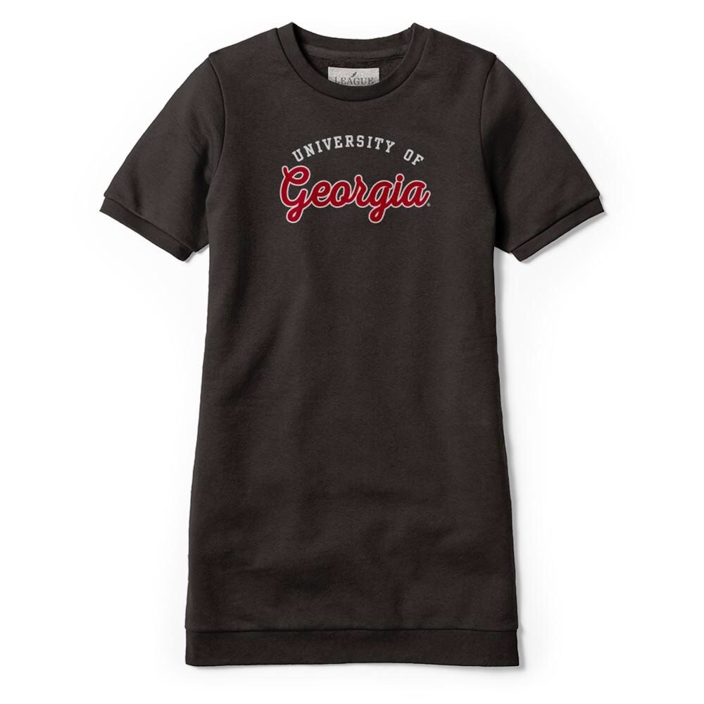 NEW! UGA Georgia Bulldogs sweatshirt dress with pockets RARE!!